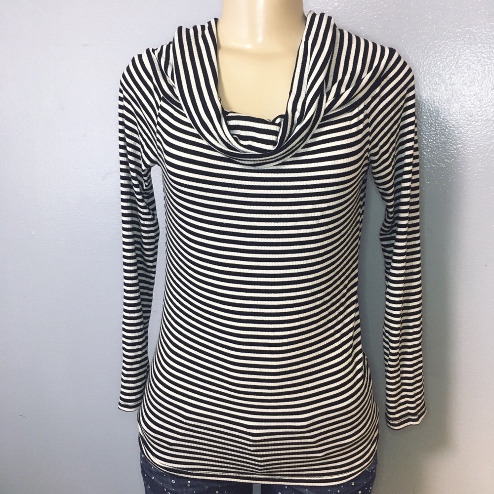 JOE & ELLE Long Sleeve Shirt Striped